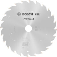 Lame PRO Wood cordless Bosch pour scies circulaires 165 x 1,5 x 20 mm - 2608837685