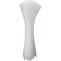 Quadrios 24CA336 24CA336 Serre-câble 400 mm 3.6 mm blanc stabilisé aux UV 100 pc(s) Y857703
