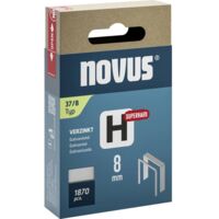 Novus Tools 042-0785 Agrafes fil fin Type 37 1870 pc(s) Dimensions (L x l) 8 mm x 10.6 mm