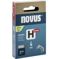 Novus Tools 042-0783 Agrafes fil fin Type 37 1870 pc(s) Dimensions (L x l) 4 mm x 10.6 mm