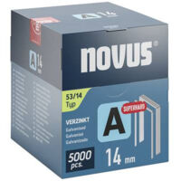 Novus Tools 042-0764 Agrafes fil fin Type 53 5000 pc(s) Dimensions (L x l) 14 mm x 11.3 mm