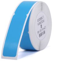 NIIMBOT Etiquette (rouleau) 72 x 12.5 mm bleu 65 pc(s) A2K18638501 Etiquette pour câbles