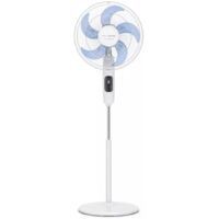 Rowenta – Ventilateur sur pied Turbo Silence 40 cm – 8 vitesses – Débit d'air 3000 m³/h – Silencieux 35 dB – Minuteur 8h – Économie d'énergie