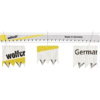 wolfcraft Kit de lames de scie sauteuse 10 pièces, empreinte en U-2356000