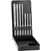 ALPEN 80500007100 FORET SDS-PLUS FORCE X KM 7 PIÈCES ARGENT