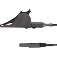 Schützinger KML 7852 Au / SAK / 150 / SW Cordon de mesure mâle 4 mm Pince Kelvin noir 1 pc(s)