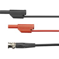 Schützinger DI SKO 89-58 / 100 / SW Cordon de mesure BNC 100.00 cm noir/rouge Y369072