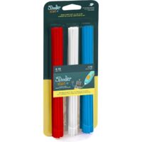 3Doodler 3DS-ECO-MIX1-75 Start Mix 1 Filament PLA rouge, blanc, bleu 75 pc(s)