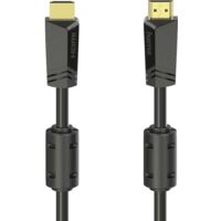 Câble de raccordement Hama HDMI Fiche mâle HDMI-A, Fiche mâle HDMI-A 10.00 m noir 00205009 4K UHD Câble HDMI W431402