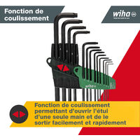 KUKKO 212-260 Jeu De Clés Allen Mâles Coudées TORX® à Tête Sphérique (8 Pièces) | Mister Worker