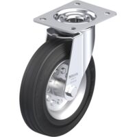 Roulette caoutchouc diamètre 200mm Blickle LE-VE 200R C58094