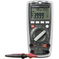 Voltcraft – Multimètre numérique MT52 – CAT III 600 V – Mesure de température, humidité, lumière et son – Affichage 4000 points