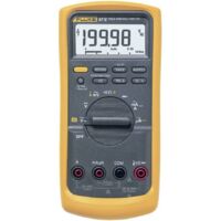 Fluke – Multimètre numérique 1000V CAT III – True RMS – Largeur de bande AC 20 kHz – Mesure courant 10A – Pour diagnostics moteurs