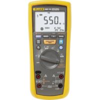 Multimètre d'isolation Fluke 1587 FC – Mesure jusqu'à 1000V – Indice de sécurité CAT IV – Connectivité sans fil – Stockage Fluke Connect