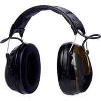 3M – Casque antibruit actif 26 dB – Protection auditive à impulsion – Coquilles à double compartiment – Résistant aux intempéries