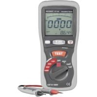 VOLTCRAFT ET-100 Appareil de mesure de l'isolation 125 V, 250 V, 500 V, 1000 V 400 MΩ