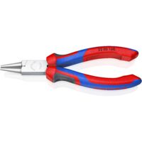 KNIPEX 22 05 160 Pince à becs ronds avec poignées comfortables chromée 160 mm