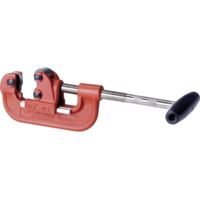 Rothenberger – Coupe-tube en acier pour tuyaux de 10 à 42 mm – Arceau forgé – Roulettes larges pour guidage – Roue coupante en alliage
