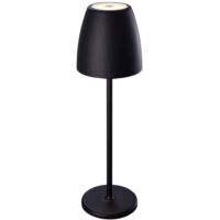 Megatron MT68050 TAVOLA Lampe de table à LED d'extérieur 2 W blanc chaud noir S516272