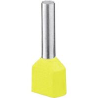 Embout double d'extrémité de câble Phoenix Contact AI-TWIN 2X 0,5-10 WH 3203309 0.5 mm² x 10 mm partiellement isolé blanc 100 pc(s) X43053
