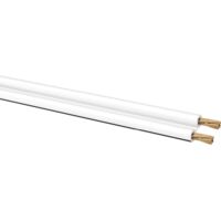 Oehlbach 191 Câble haut-parleur 2 x 1.5 mm² blanc 10 m
