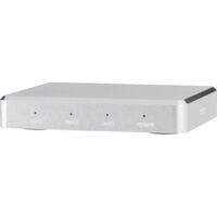 SpeaKa Professional 2 ports Répartiteur HDMI boîtier en aluminium, compatible avec l'ultra HD 3840 x 2160 pixels