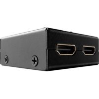 LINDY 2 Port HDMI 18G Bidirektionaler Switch 2 ports Switch HDMI 3840 x 2160 pixels