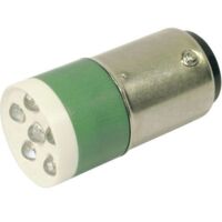 CML Innovative Technologies 18640351 Voyant de signalisation LED vert BA15d 24 V/DC, 24 V/AC 3150 mcd