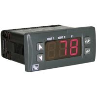 Wachendorff UR3274S1 PID Régulateur de température K, S, R, J, Pt100, Pt500, Pt1000, Ni100, PTC1K, NTC10K Relais 10 A,