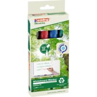 Whiteboardmarkerset 28 EcoLine noir/rouge/bleu/vert largeur de trait 1,5-3mm pointe ronde