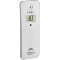 Émetteur Thermo-Hygro TFA Dostmann - Capteur Sans Fil Température/Humidité Extérieure - Portée 100m