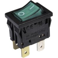 interBär 3634-250.22 Interrupteur à bascule 3634-250.22 250 V/AC 10 A 2 x Off/On à accrochage 1 pc(s) W687801