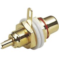 Cinch/RCA embase femelle BKL Electronic 0101141 Nombre de pôles: 2 noir 1 pc(s)