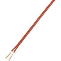 Fil de câblage LiY-Z TRU COMPONENTS LiFY/CCA 1571458 2 x 0.14 mm² rouge, noir 20 m