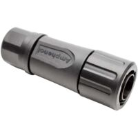 Amphenol RTS 6BS 10N 4P03 Cosse cylindrique mâle mâle, droit Nombre total de pôles: 4 Série (connecteur rond): Ecomate Aquarius 1 pc(s) X559051