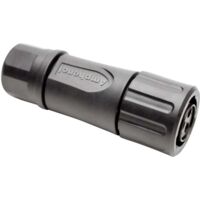 Amphenol RTS 6BS 10N 3S Cosse cylindrique mâle femelle, droit Nombre total de pôles: 3 Série (connecteur rond): Ecomate