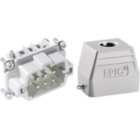 LAPP Kit connecteur EPIC®KIT H-BE 6 75009635 6 + PE raccord à vis 1 set