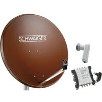 Système SAT sans récepteur Schwaiger SPI9962SET6 Nombre d'abonnés: 8
