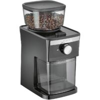 Graef CM252 CM252EU Moulin à café noir moulin à disque en acier inoxydable