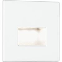 Applique à LED encastrable Paulmann Wand EBL Edge 93093 LED blanc mat S864372
