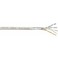 Câble réseau CAT 6 F/UTP TRU COMPONENTS CAT 6/CCA 1567180 4 x 2 x 0.27 mm² blanc 50 m - blanc