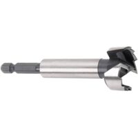 Wolfcraft – Foret Forstner 35 mm – Acier chrome-vanadium – Longueur 90 mm – Queue hexagonale 1/4" (6,3 mm) – Pour bois tendre