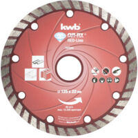 kwb 797540 Disque à tronçonner diamanté Diamètre 125 mm Ø de perçage 22 mm Marbre, Céramique, Carrelage 1 pc(s)