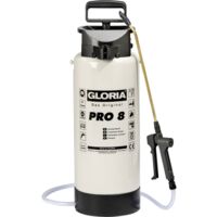 Gloria – Pulvérisateur à pression Pro 8 litres – Pression maximale 3 bar – Pour application de produits chimiques et humidification de papiers peints