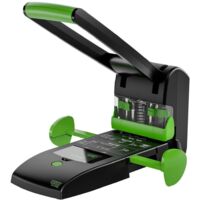 Novus Office 025-0651 Perforateur de bloc 60-B2200RENEW noir/vert format de réglage max.: A4 200 feuilles (80 g/m²)