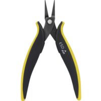 TOOLCRAFT 1555068 Pince à becs plats plate Acier HRC 144 mm