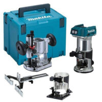 Makita DRT50Z 18 V LXT Sans Fil Sans Balai stratifié Routeur Trimmer DRT50