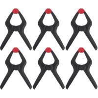 Toolcraft – Pince à ressort 35 mm – Force de serrage 30 N – Longueur 85 mm – Lot de 6 serre-joints pour collage rapide