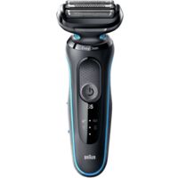 Braun 51-M1000s 51-M1000s Rasoir à grilles noir/bleu