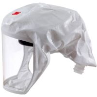 3M S-133L1 Cagoule légère à usage unique EN 12941, EN 166 blanc